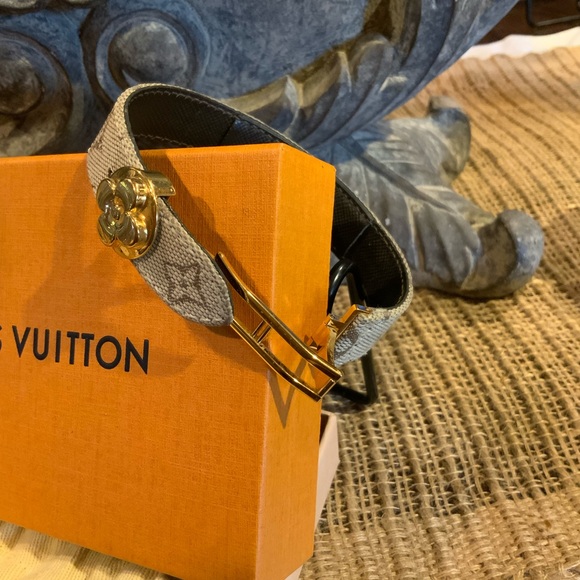 LV Canvas Monogram “Good Luck” Bracelet - Picture 2 of 8